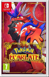 Jaquette Pokémon Écarlate Mise à jour Nintendo Switch 2