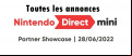Image Nintendo Direct Mini : Partner Showcase - Juin 2022 : toutes les infos et toutes les annonces